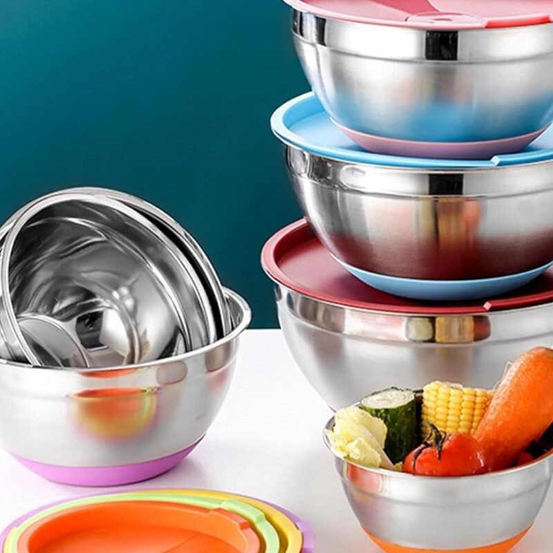 Set de 7 Bowls con Tapa Hermética