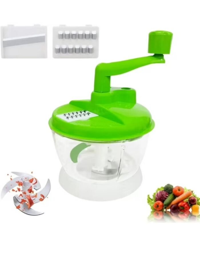 Picador de Verduras Manual Verde - Multiusos