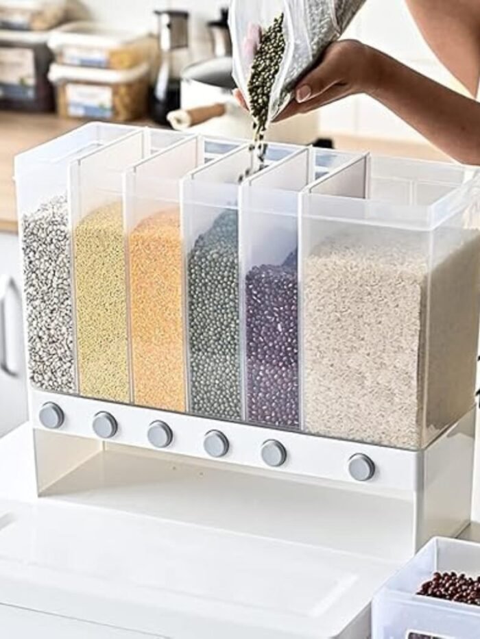 Dispensador de Menestras con 6 Compartimientos