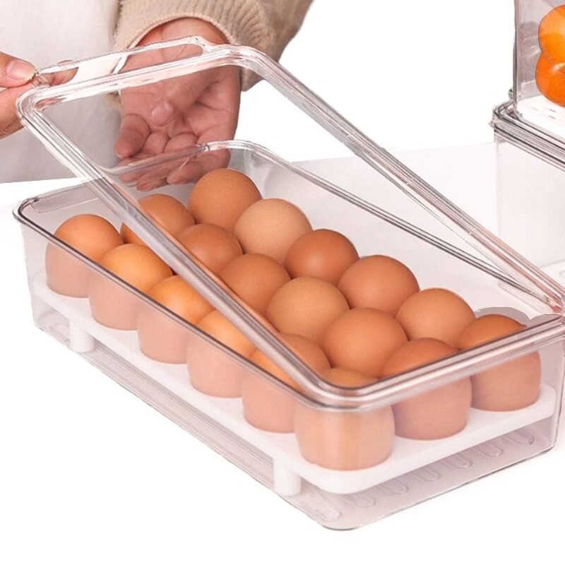 Porta Huevos Rectangular 18 Compartimentos