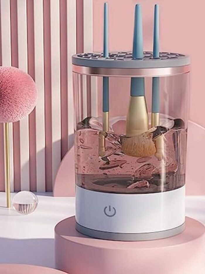 Máquina Limpiadora de Brochas de Maquillaje Eléctrica