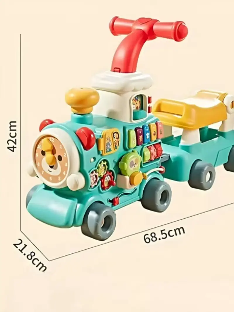 Andador Correpasillos Trencito Musical 5 en 1 | Juguete Educativo y Caminador - Imagen 3